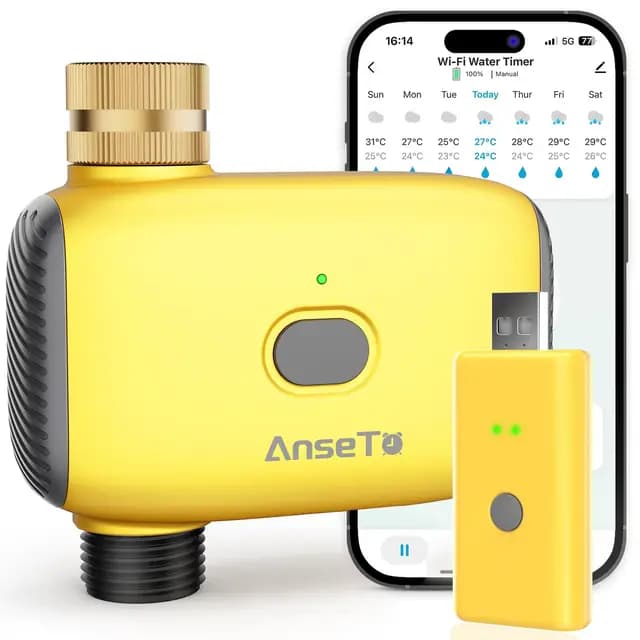 AnseTo YZD05 Programmateur arrosage WiFi