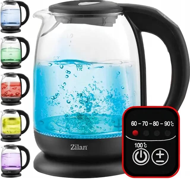 Zilan ZLN3956 Bouilloire en verre