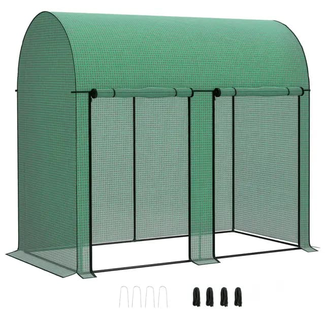 Outsunny Serre de Jardin Verte