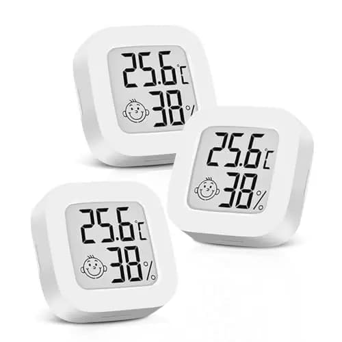 Pixelure Hygromètre Thermomètre Intérieur