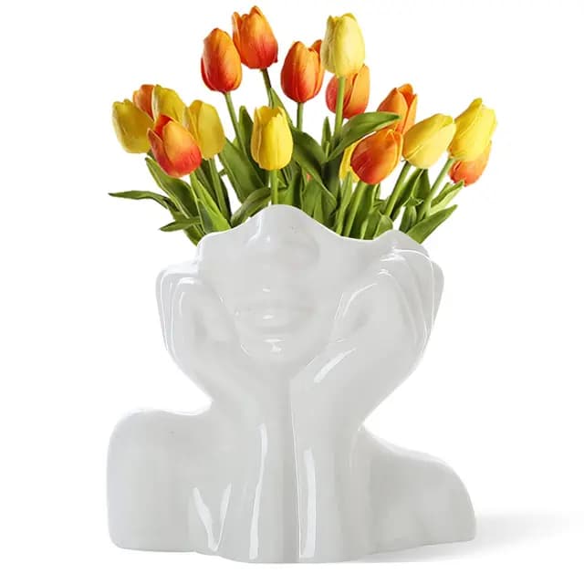 CEMABT Vase décoratif en céramique