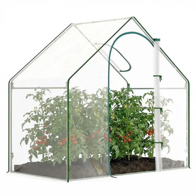 Outsunny Serre de Jardin Transparente – Image 1