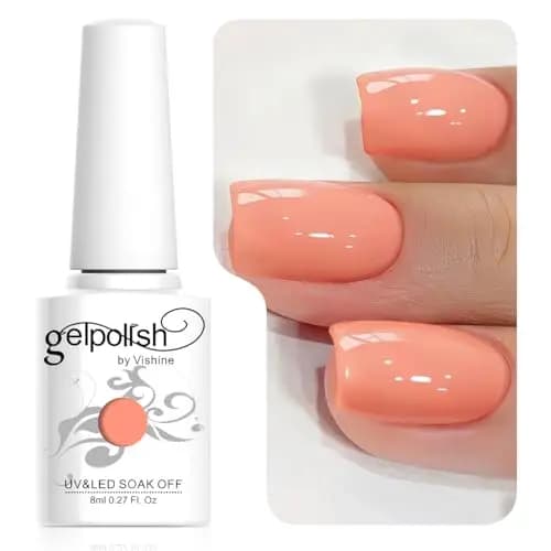 Vishine Vernis Gel Semi-Permanent Corail