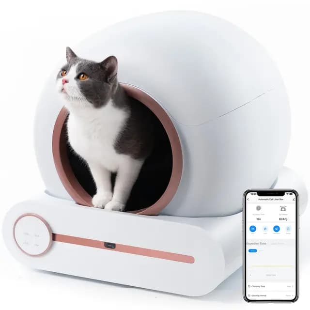 Megonia CB2 Litière autonettoyante pour chat