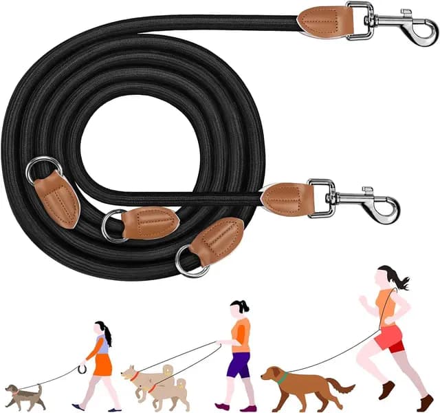 PETCOOZ KL-88 Laisse pour 2 Chiens