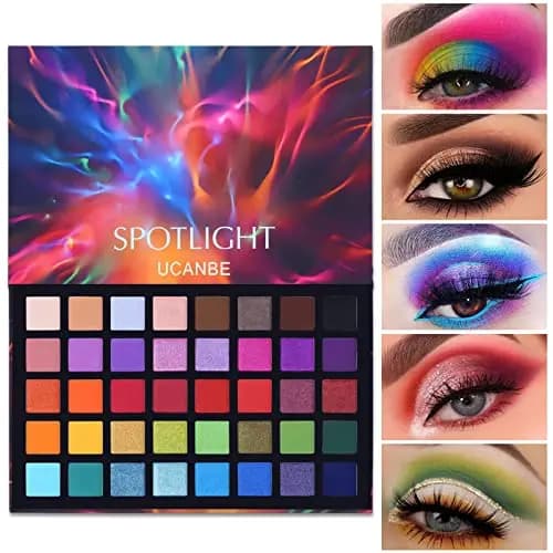 UCANBE Palette Fards à Paupières 40 Couleurs