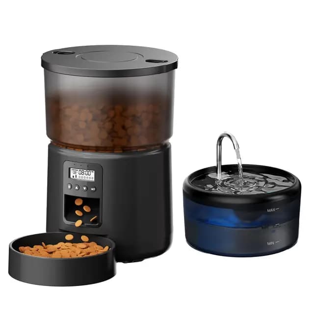 VOUAAOOD A46 Distributeur Croquettes Automatique