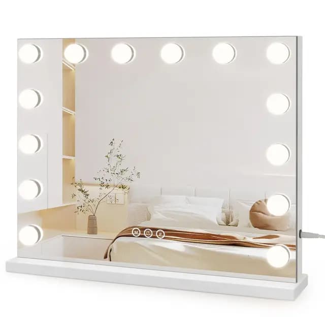 Dripex Miroir Lumineux Coiffeuse