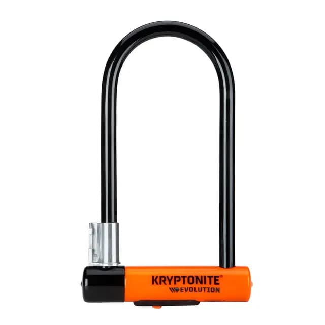 Kryptonite Antivol en U Evolution Standard | Antivol de Vélo | Niveau de Sécurité 8/10 | Offre un Haut Niveau de Protection | Dimensions 10,2 cm x 22,9 cm