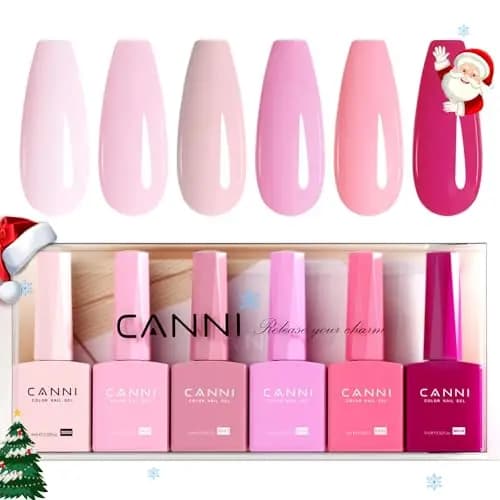 CANNI Vernis Gel Semi-Permanent 6 Couleurs