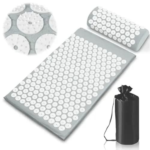 PQETBV Tapis d'Acupression avec Oreiller