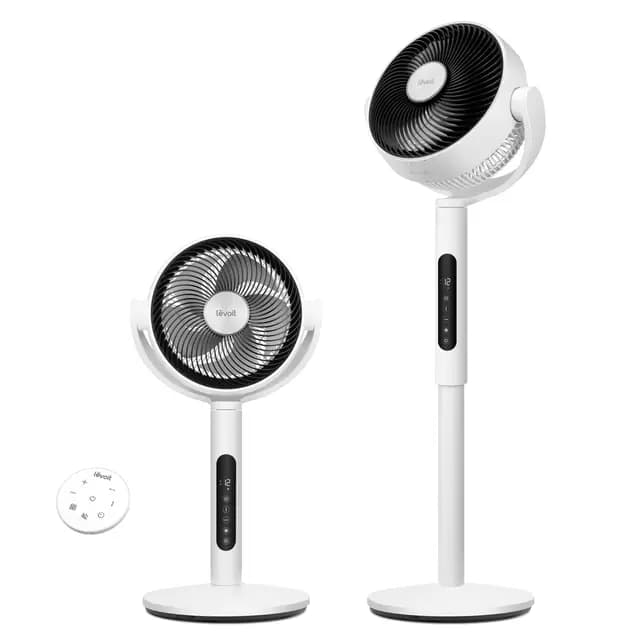 LEVOIT Ventilateur sur Pied Silencieux