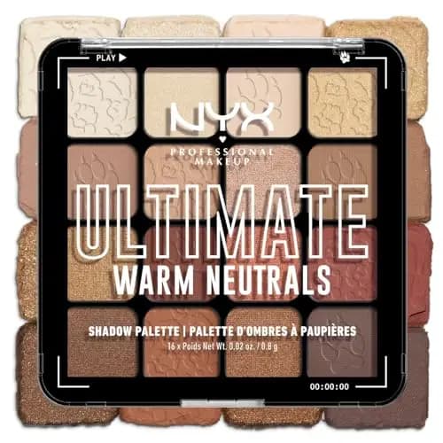 NYX Ultimate Shadow Palette Warm Neutrals