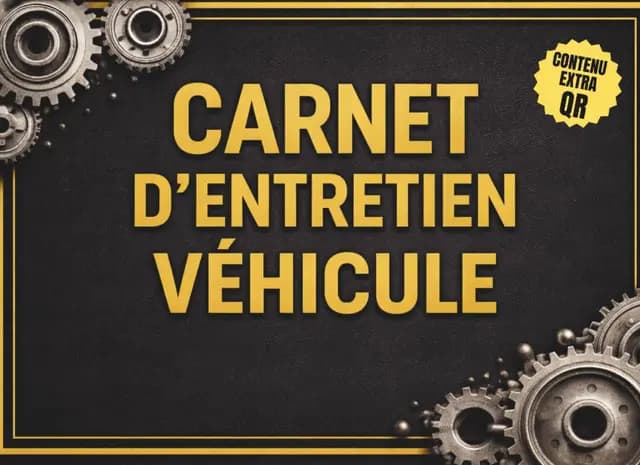 Carnet d'Entretien Véhicule