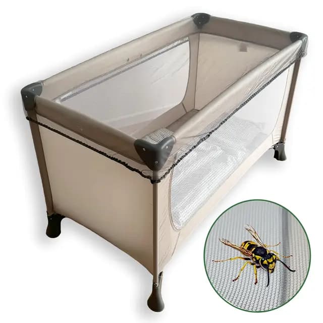 Zamboo Moustiquaire Lit Bébé Gris
