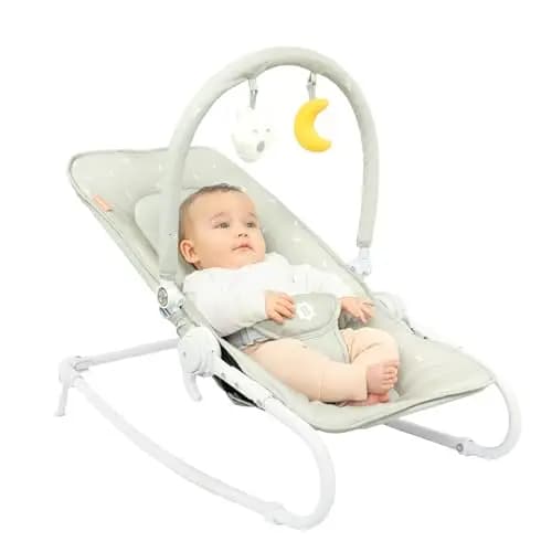 Badabulle Transat Bébé Pliable Lichen