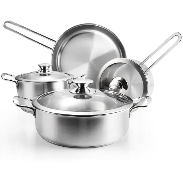 Wodillo Batterie de Cuisine 7 Pièces