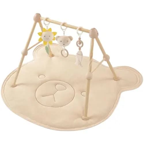 COTTONBEBE Tapis d'éveil 4 en 1