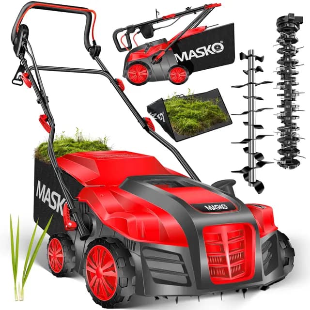 MASKO Scarificateur 2 en 1 Électrique