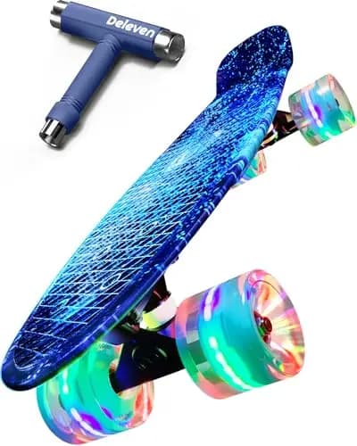Deleven 56cm Skateboard LED