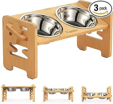 Vantic Gamelle surélevée pour chien