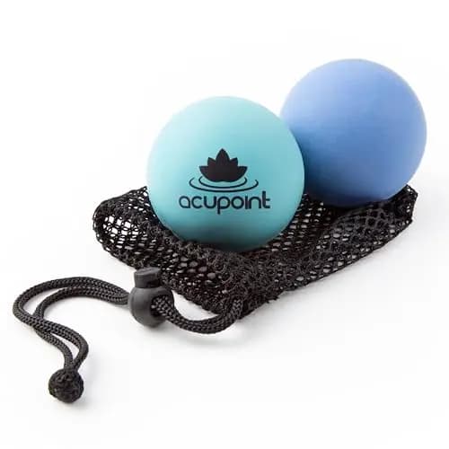 Acupoint Lot de balles de thérapie de massage physique, idéales pour le yoga, le massage des tissus profonds, la thérapie par point de déclenchement et l'équipement de thérapie physique à libération