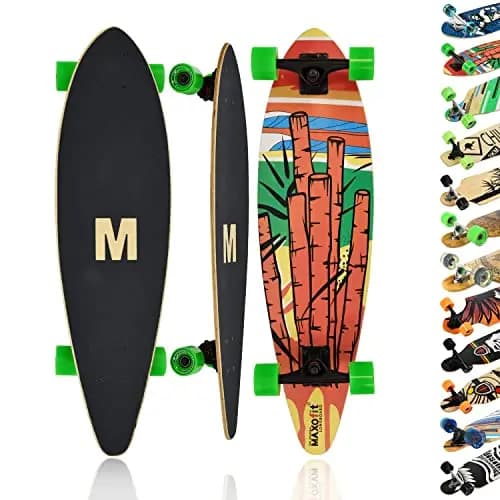 Maxofit Longboard en Bois