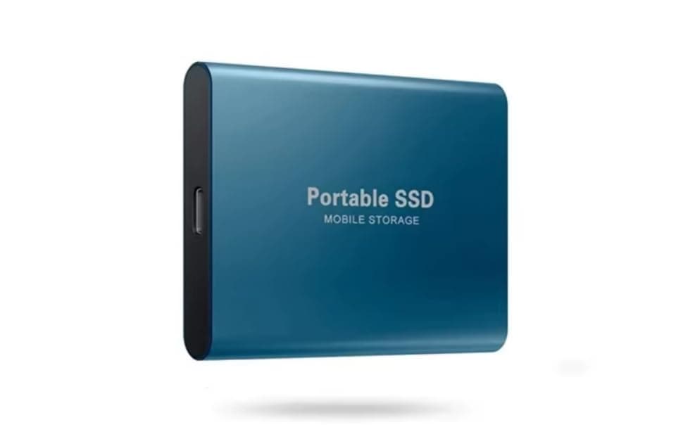2To Disque SSD Externe Haute Capacité Interface USB/Type-C pour