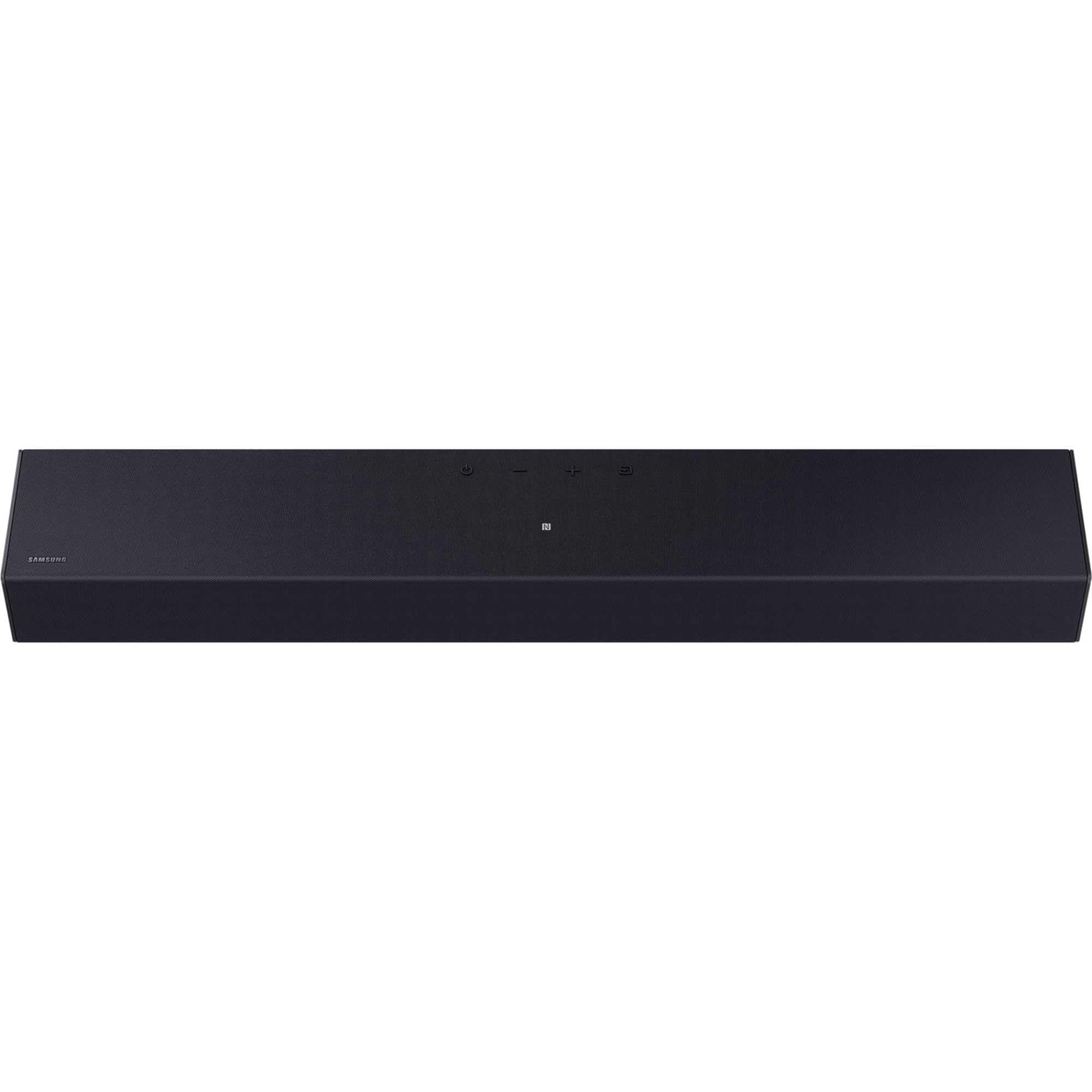 Samsung Barre de Son HW-B400F/ZF, 2.0ch woofer integraod, Mode de Jeu, Connexion Multiple Bluetooth, Couleur Noire