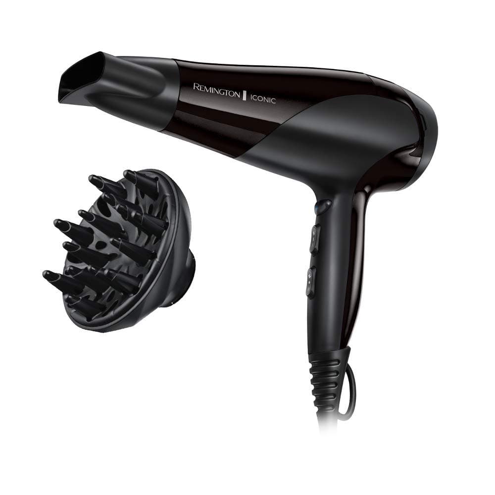 Remington Sèche-cheveux Ionique Ionic Dry Noir (2200W