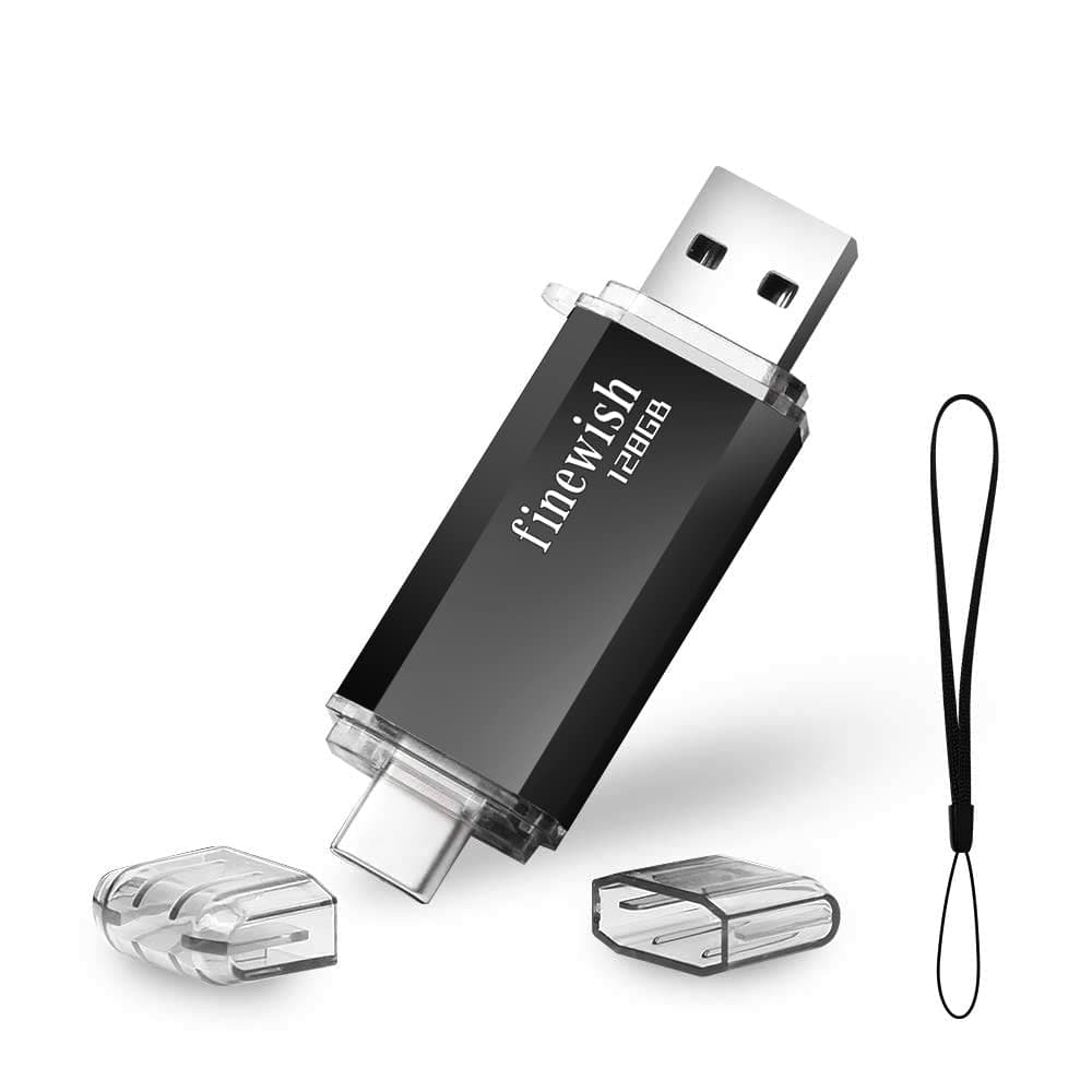 Clé USB 2-en-1 USB-C & USB-A 128 Go