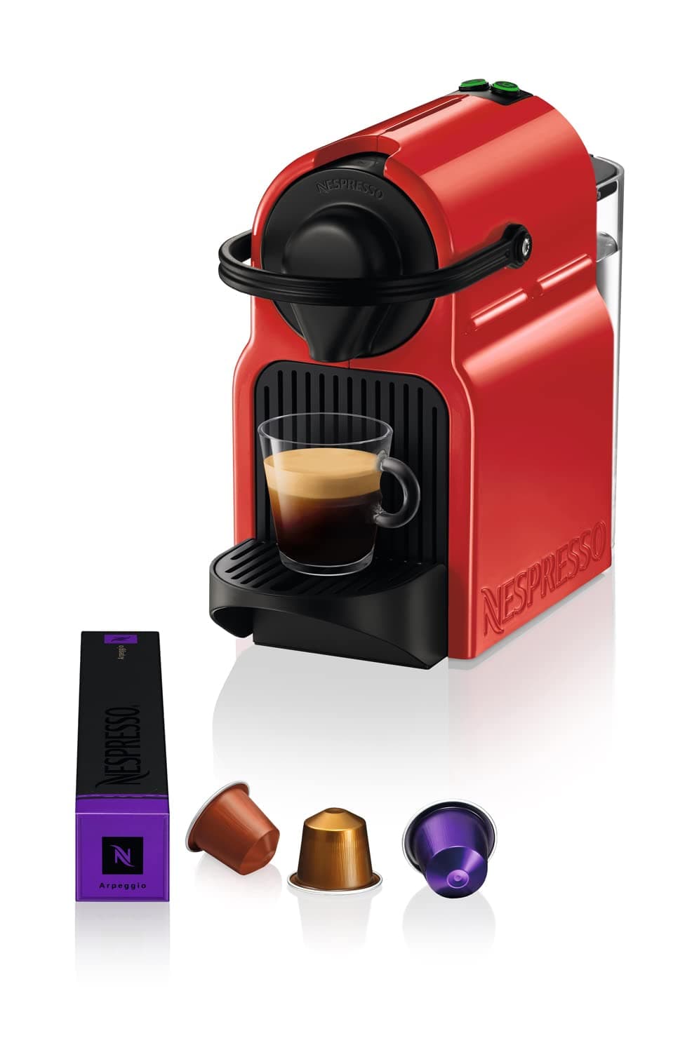 Nespresso Krups Inissia Machine à Café Capsules Rouge