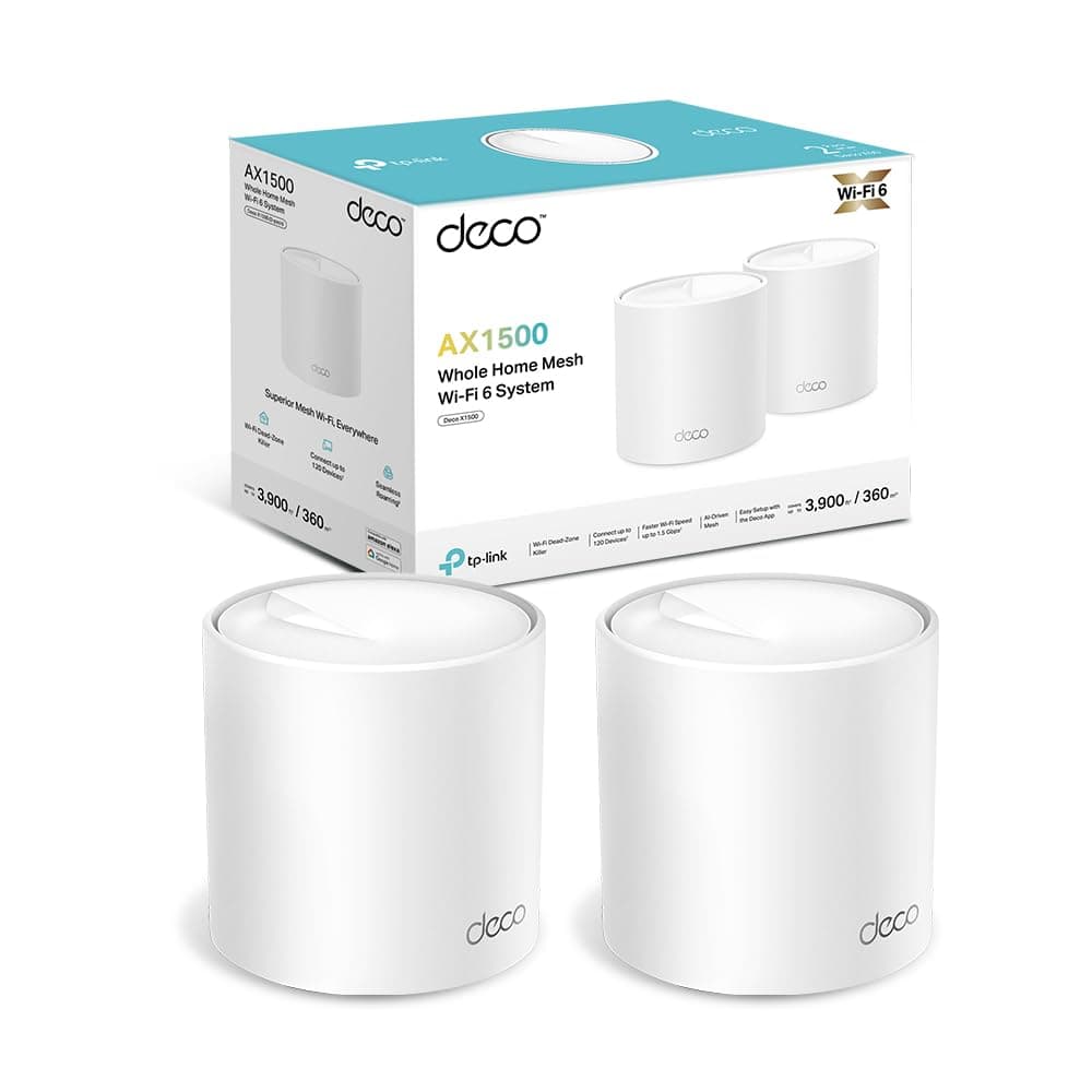 TP-Link Deco WiFi 6 Mesh AX1500Mbps Deco X1500 – Image 1