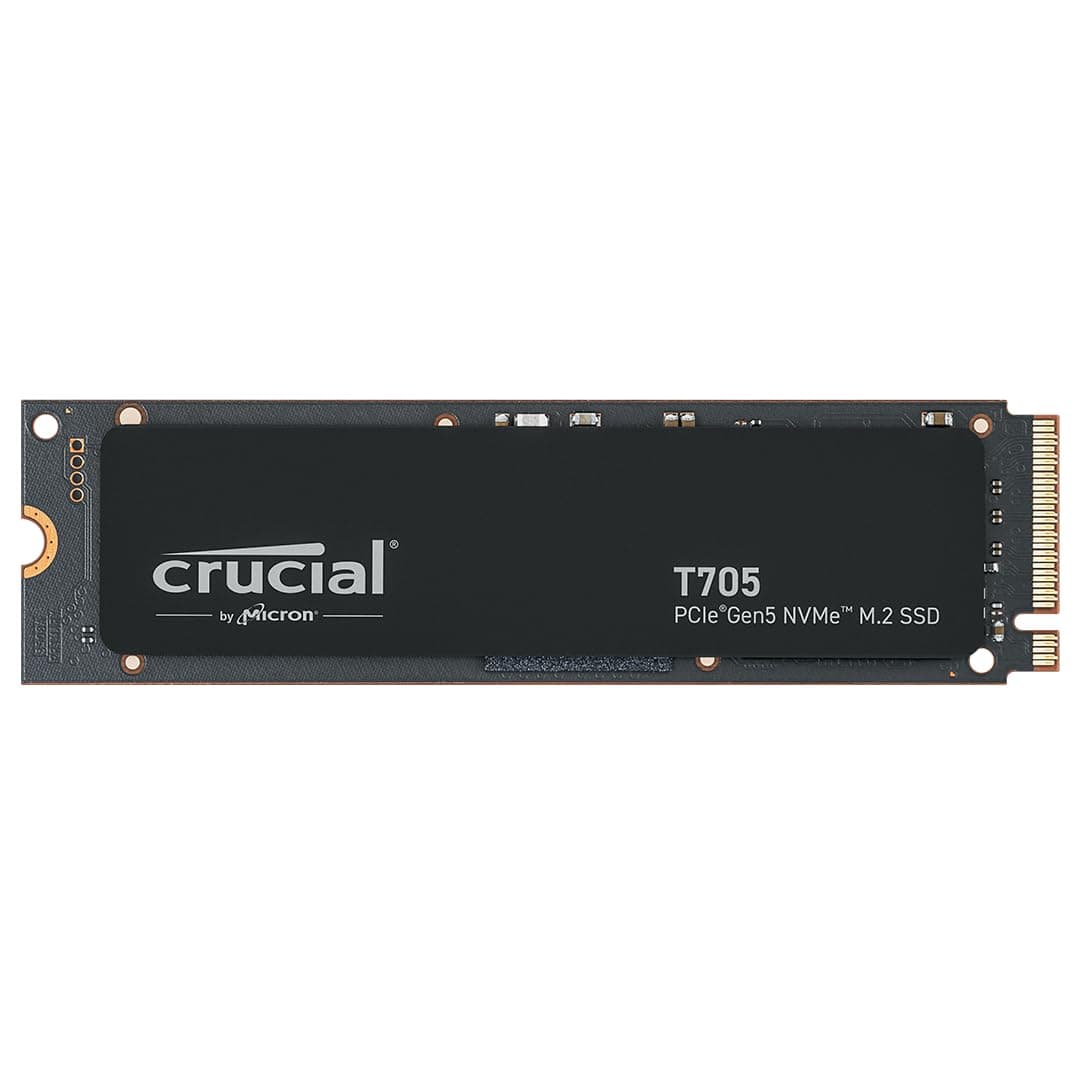 Crucial T705 SSD 1To PCIe Gen5 NVMe M.2 SSD Interne Gaming
