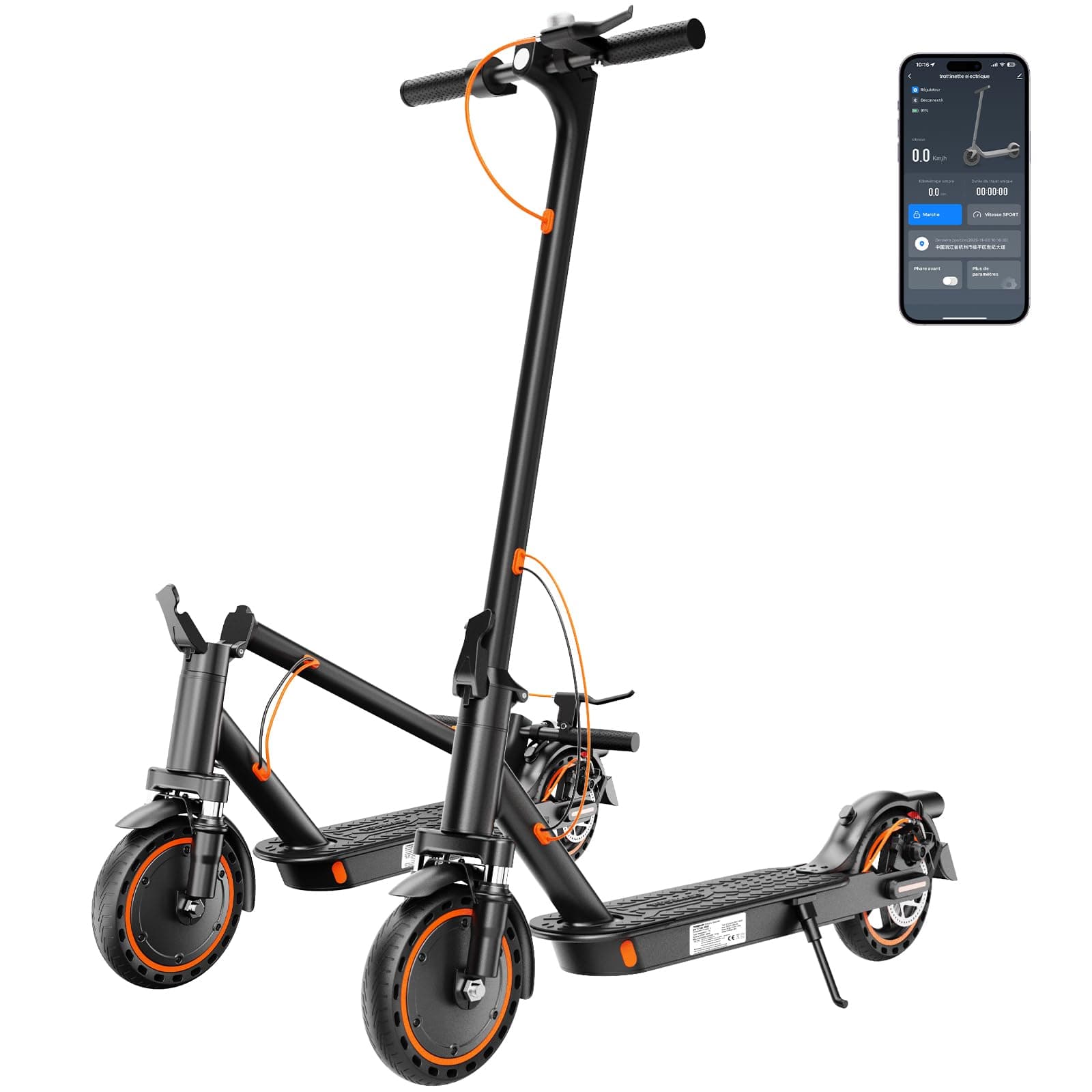 TODIMART T3 Trottinette Electrique Adulte antivol Ultra Legere