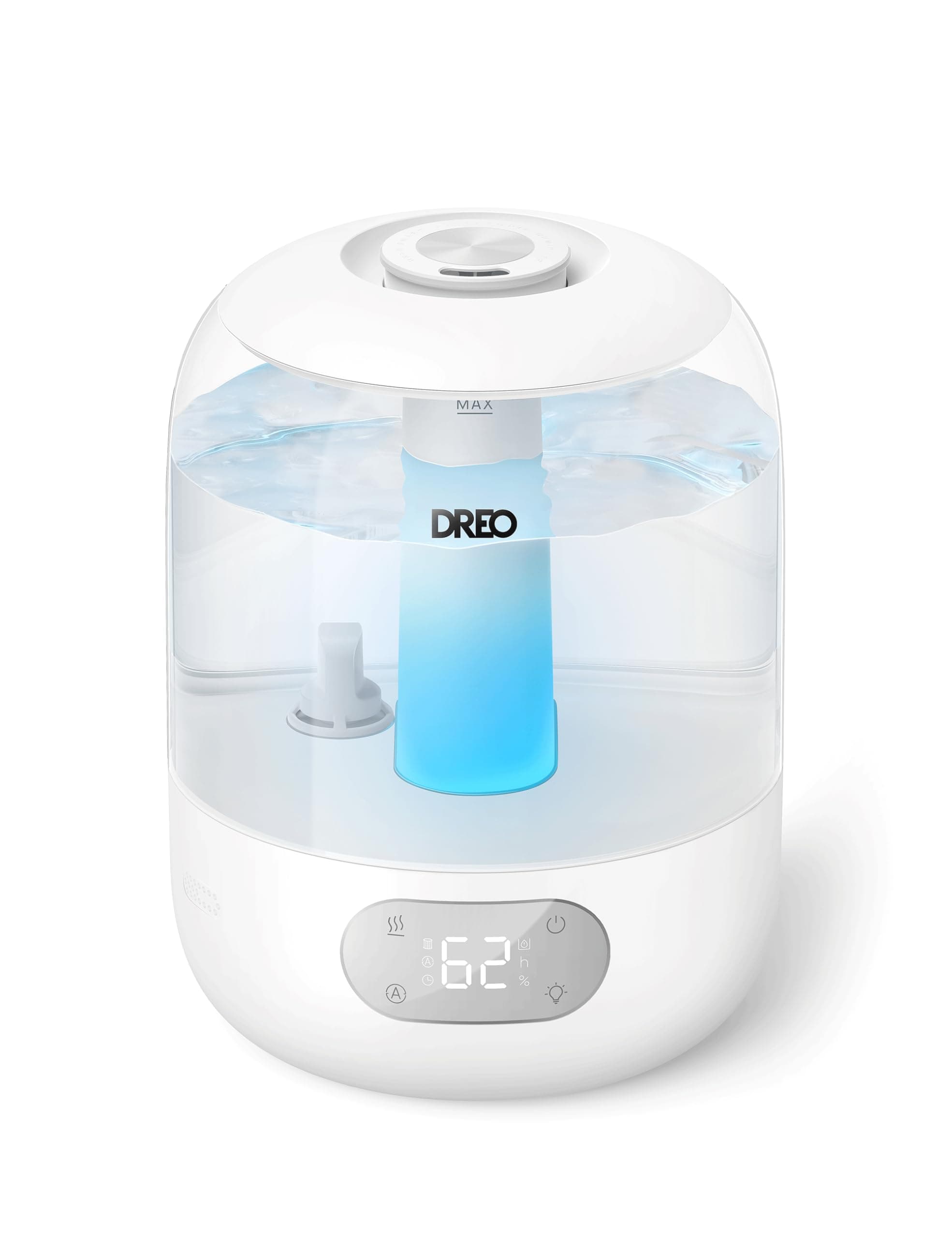 Dreo 3L Humidificateur Bébé Silencieux 26dB avec Capteur d’Humidité