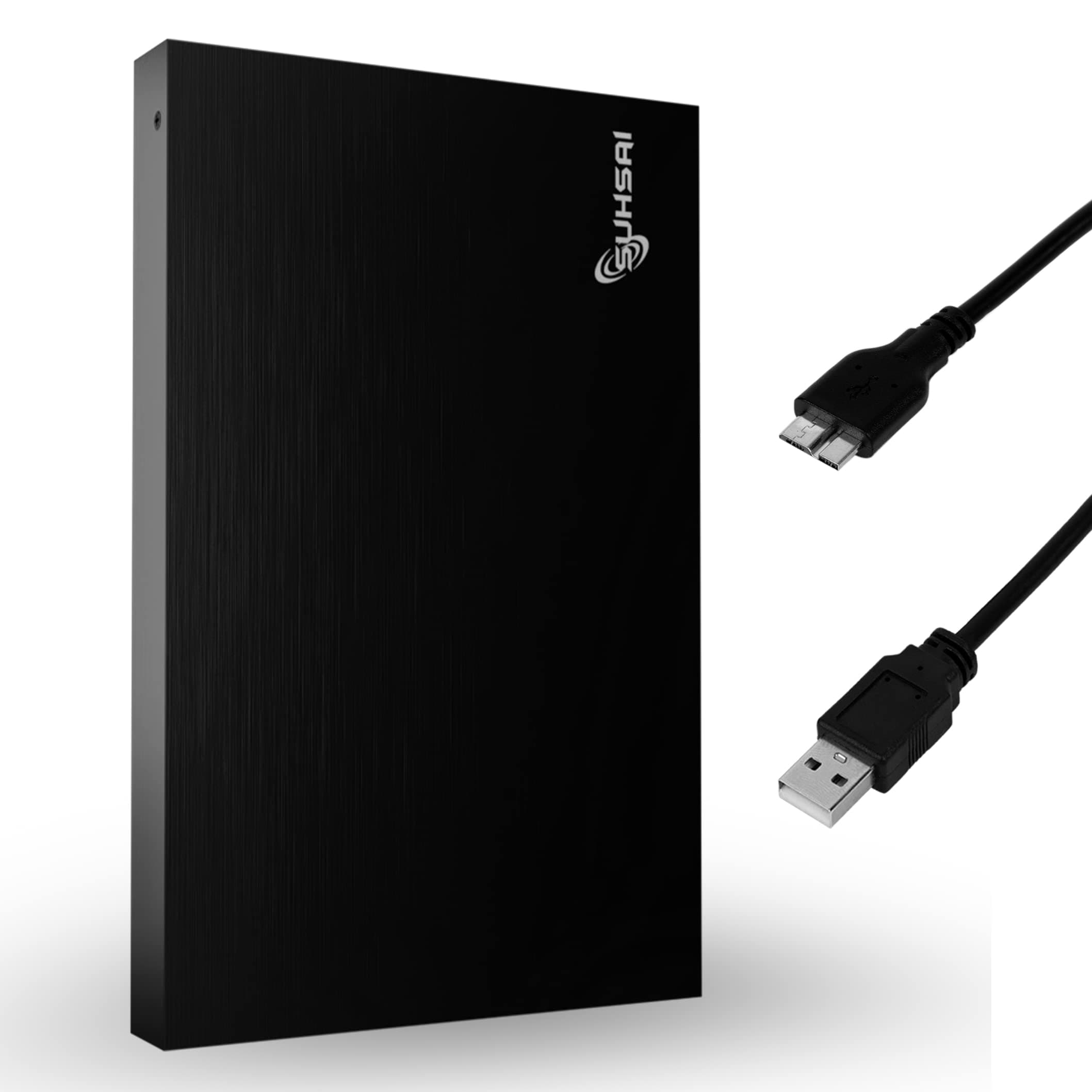 SUHSAI Disque Dur Externe Portable 1 Go HDD de Sauvegarde 2