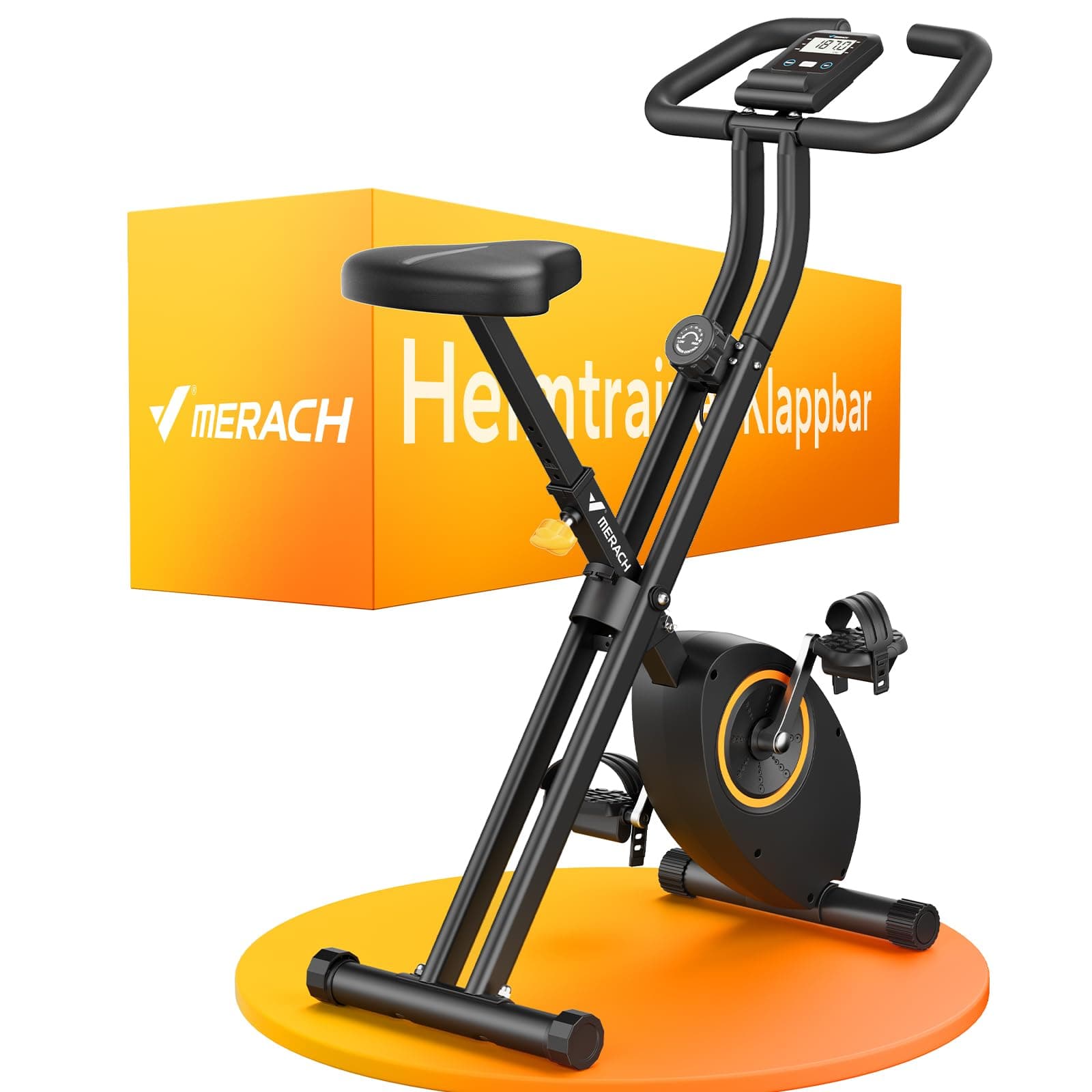 MERACH Vélo d’Appartement Pliable