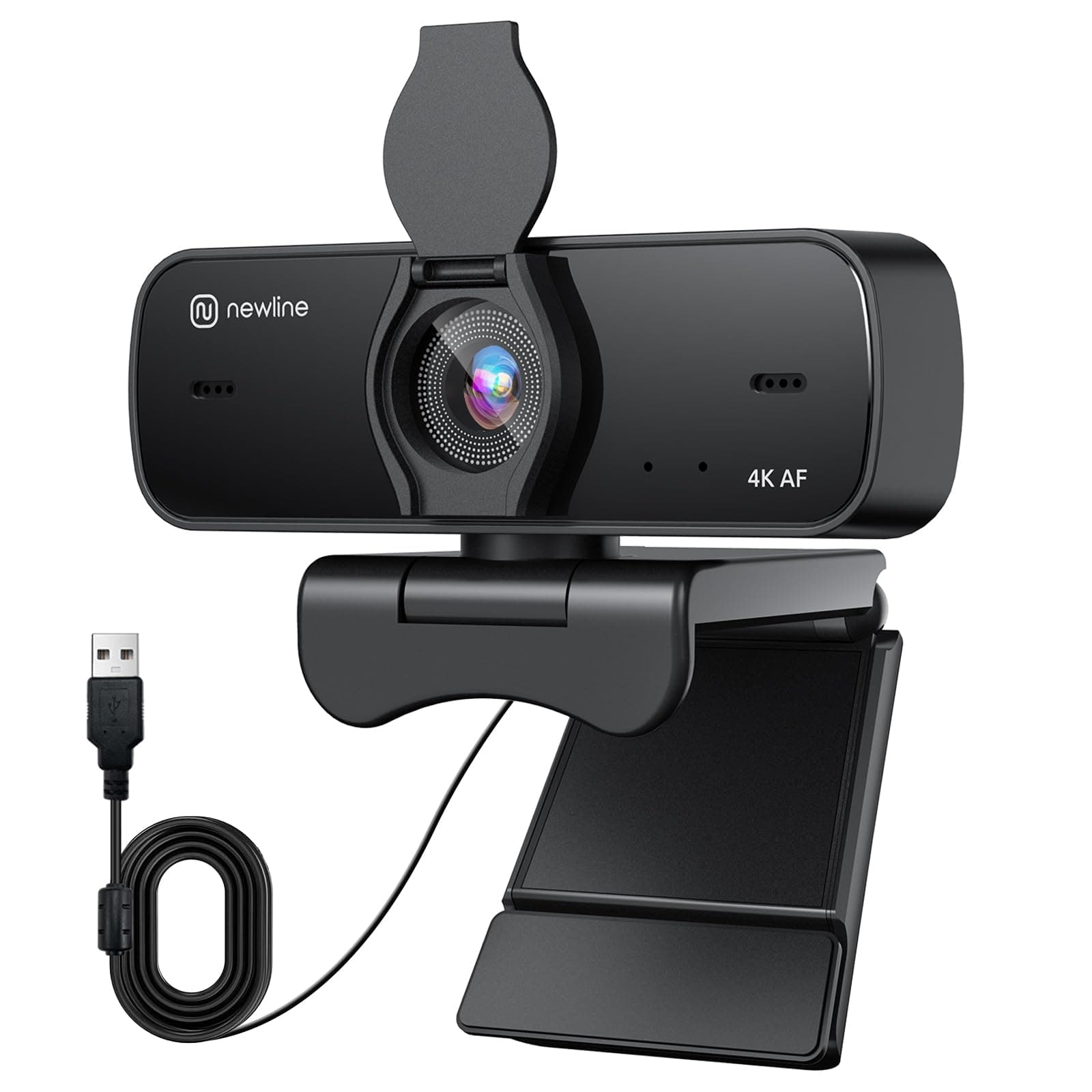 Webcam 4k pour PC avec 2 Micro et Capteur Sony