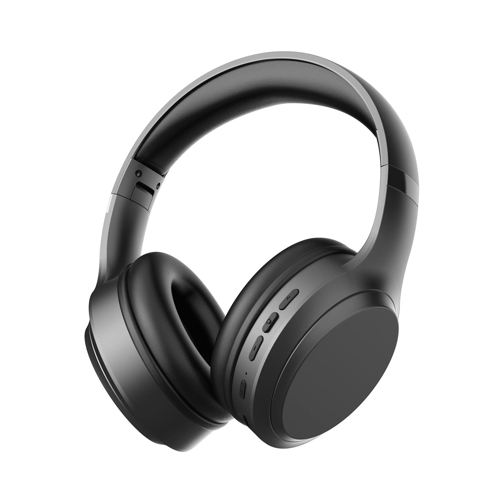 elzle Casque Audio Bluetooth Over-Ear avec 82h d'Autonomie, Bluetooth 5.3, 3 Modes Équaliseur, Micro Intégré, Design Léger et Pliable pour Voyage, Travail et Jeu