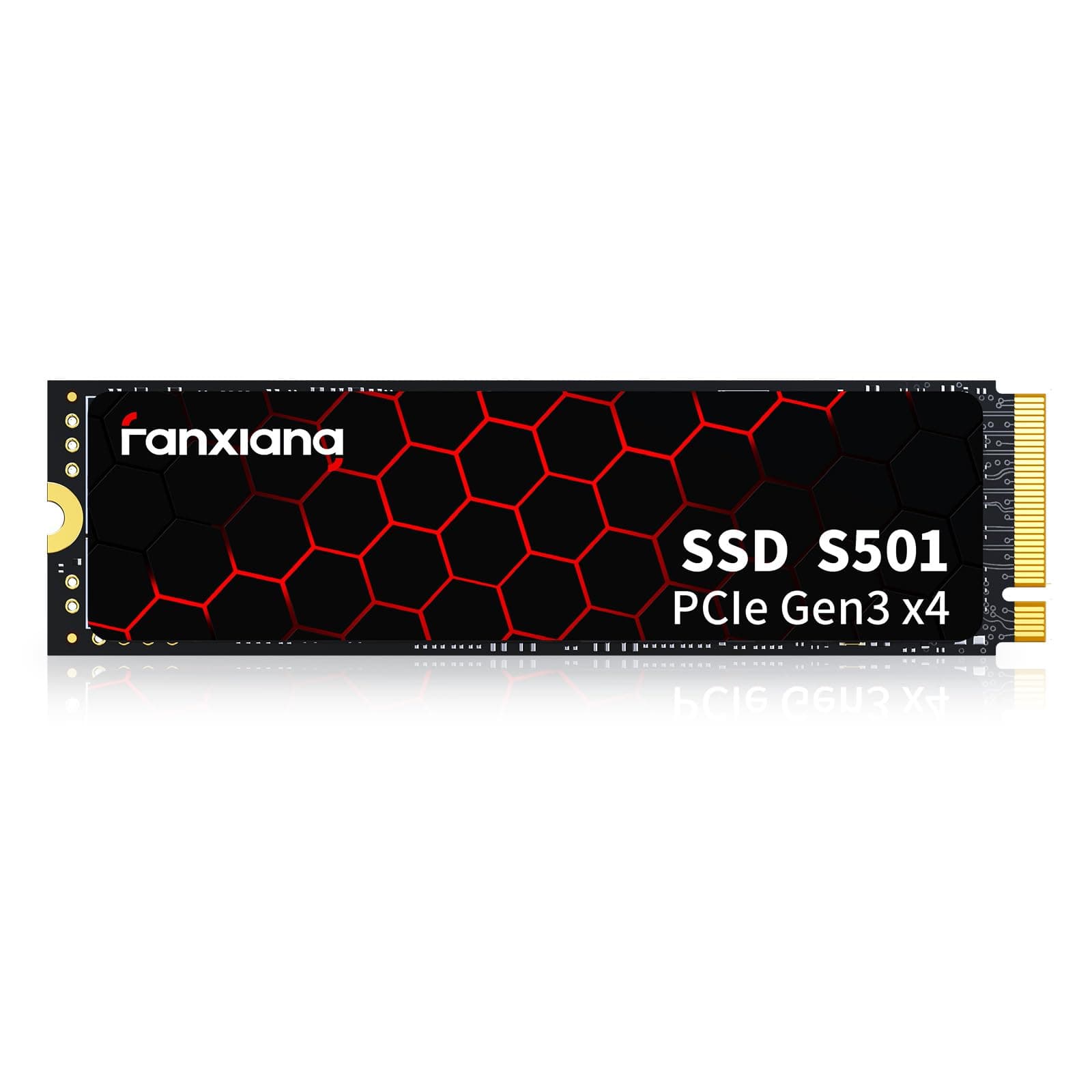 fanxiang S501 SSD NVMe 128Go M.2 PCIe Gen3.0x4 2280 Interne