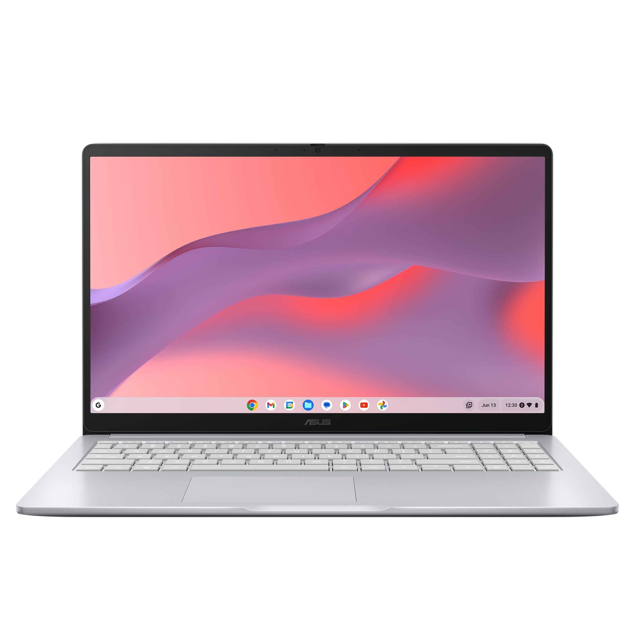 ASUS Chromebook CX1505 15.6" FHD 60Hz Pc Portable (Intel Celeron N50 jusqu'à 3.4 GHz, 8Go LPDDR5, 128Go eMMC, Intel UHD Graphics, ChromeOS) – Clavier AZERTY, sans Chargeur.