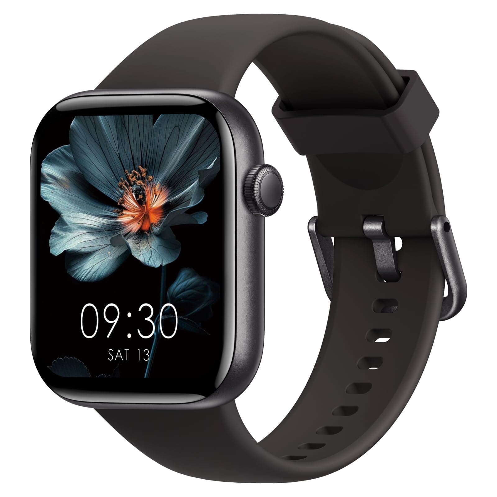 AcclaFit Montre Connectée Homme Femme avec Appels Bluetooth, Écran 1.85" HD Smartwatch Sport (140+ Modes), Cardiofréquencemètre, Moniteur de Sommeil, Étanche IP68 pour Android iOS