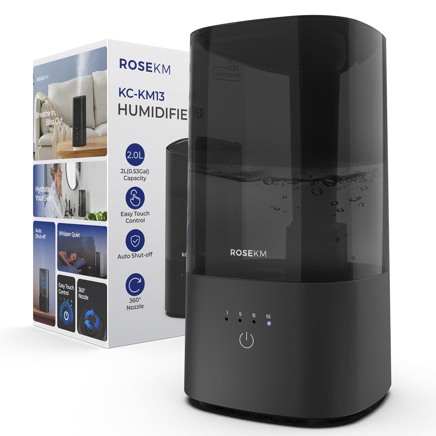 Rosekm Humidificateur de Chambre