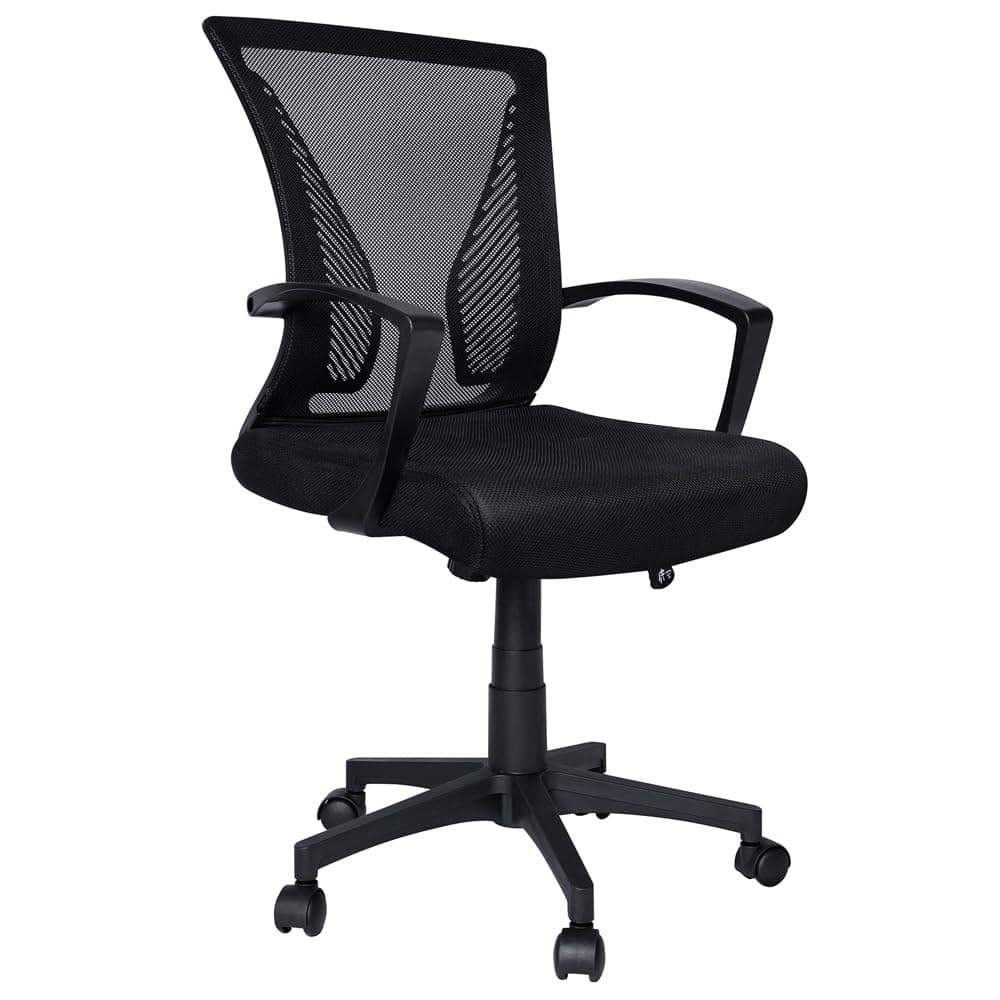 Vounot Chaise de Bureau Ergonomique Soutien Lombaire Ajustable
