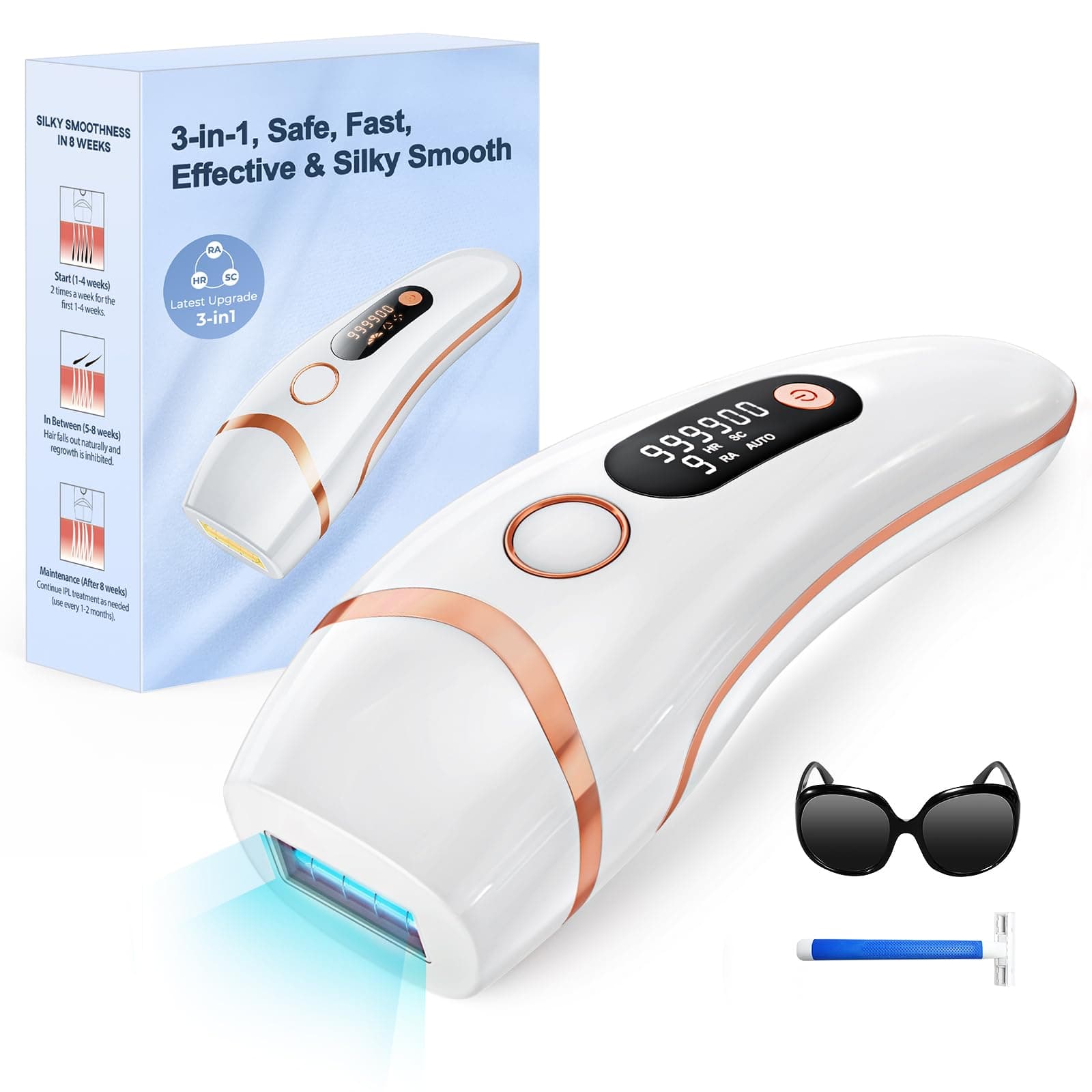 Haarlosy Épilateur Lumière Pulsée