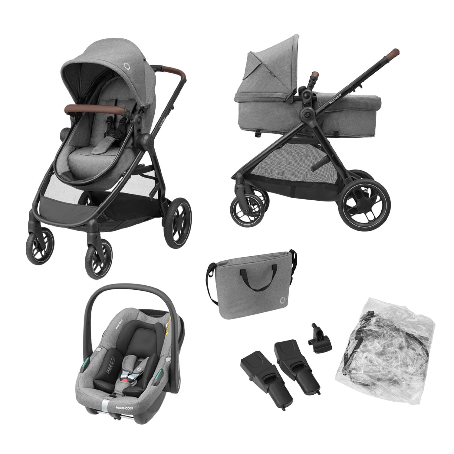 Maxi-Cosi Zelia S Trio Poussette 3 en 1