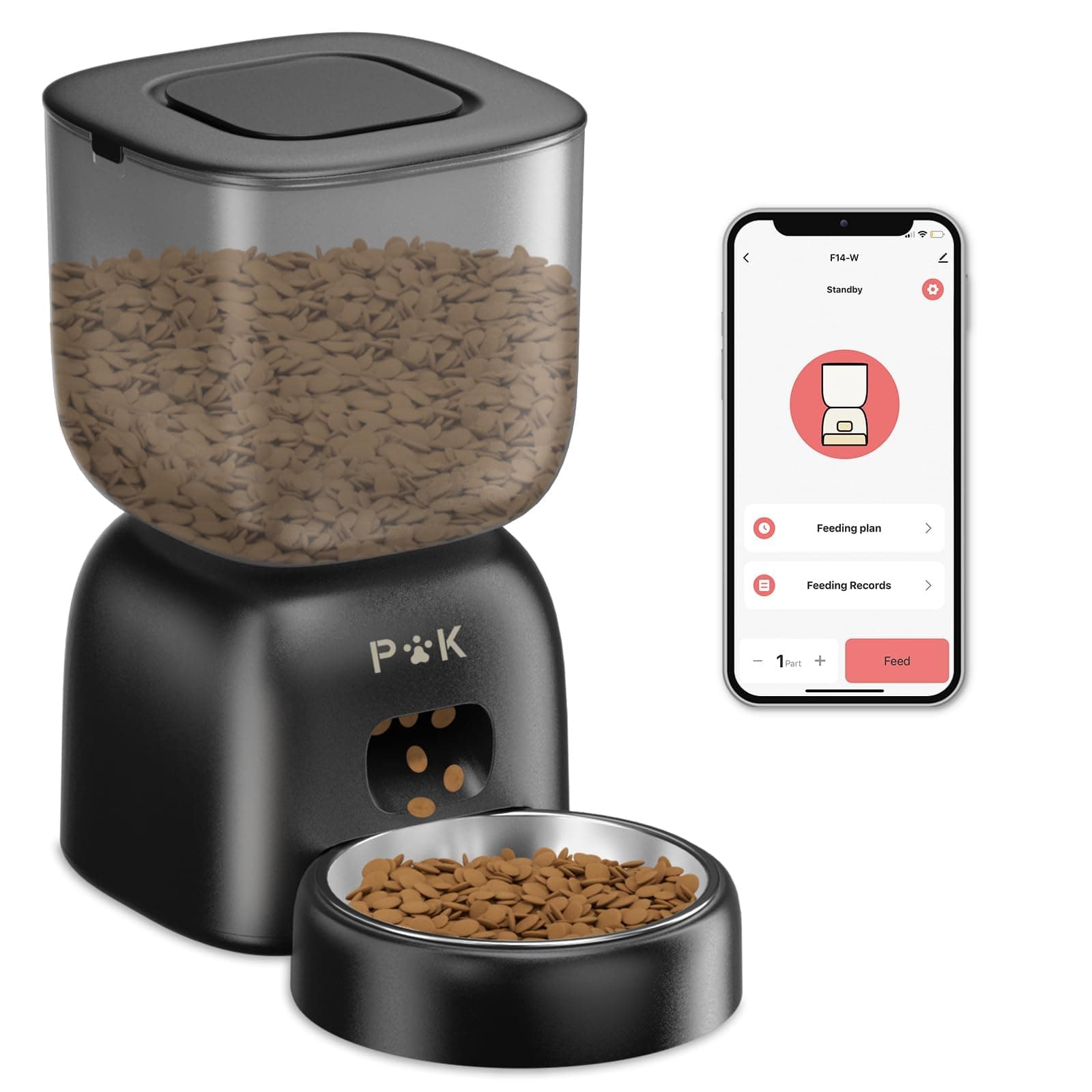 Distributeur Croquettes Chat Automatique