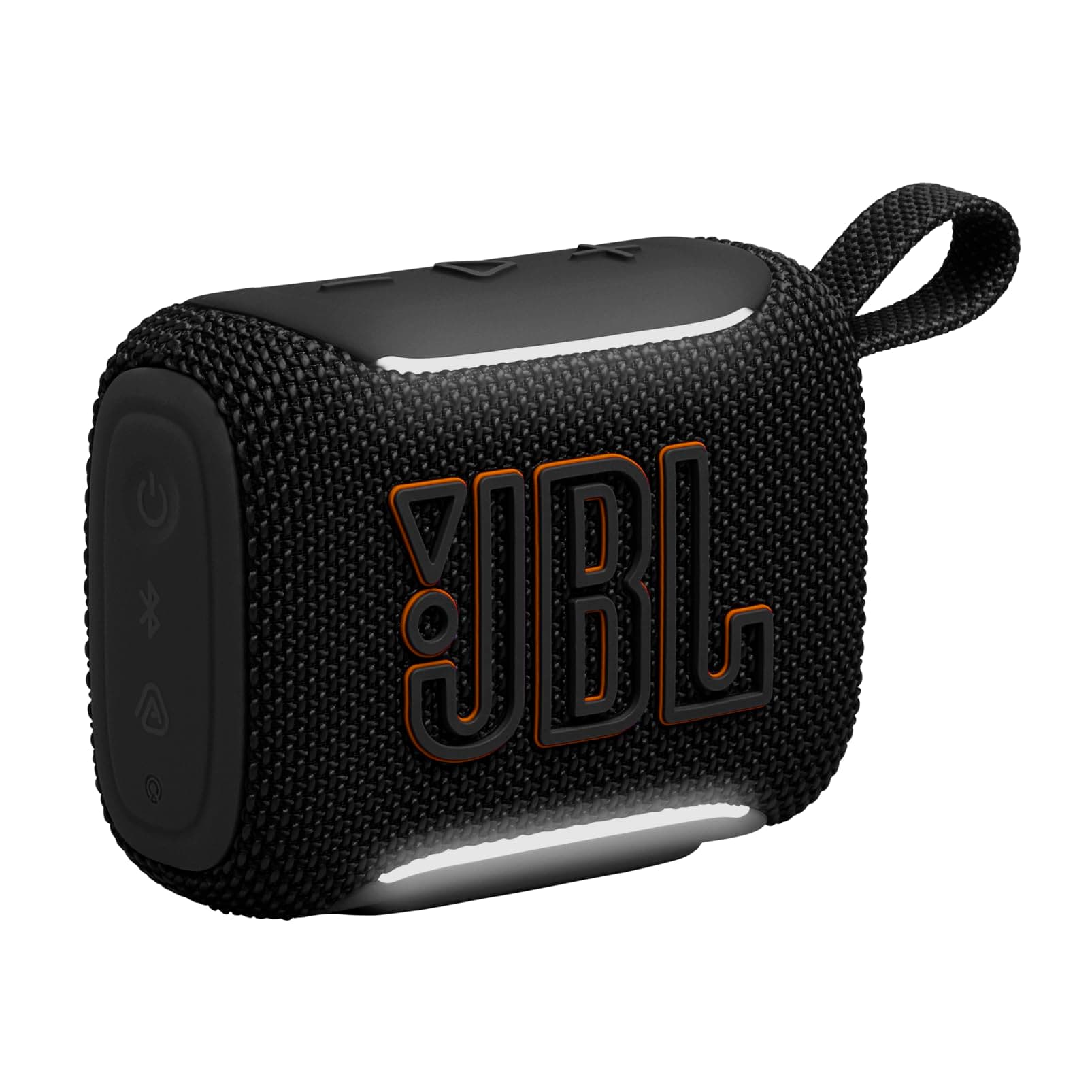 JBL GO 5 Enceinte Bluetooth Ultra‑Portable avec JBL Pro Sound Puissant et Basses percutantes, appairage AirTouch, Conception étanche, 10 Heures d’autonomie, Noir
