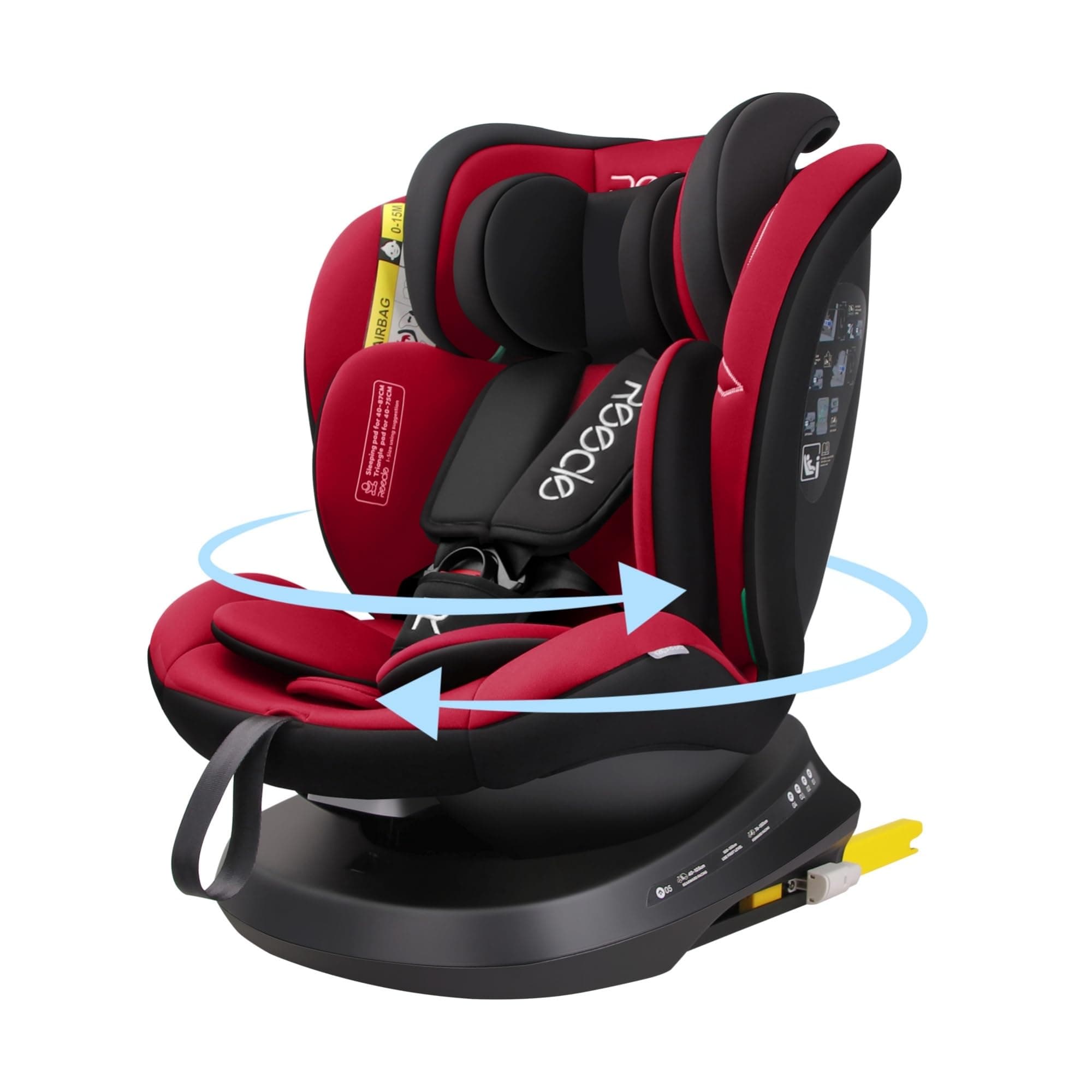 i-Size Siège Auto 360 Pivotant ISOFIX 40-150 cm